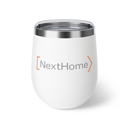 NextHome Copper Vacuum Insulated Wine Cup, 12oz