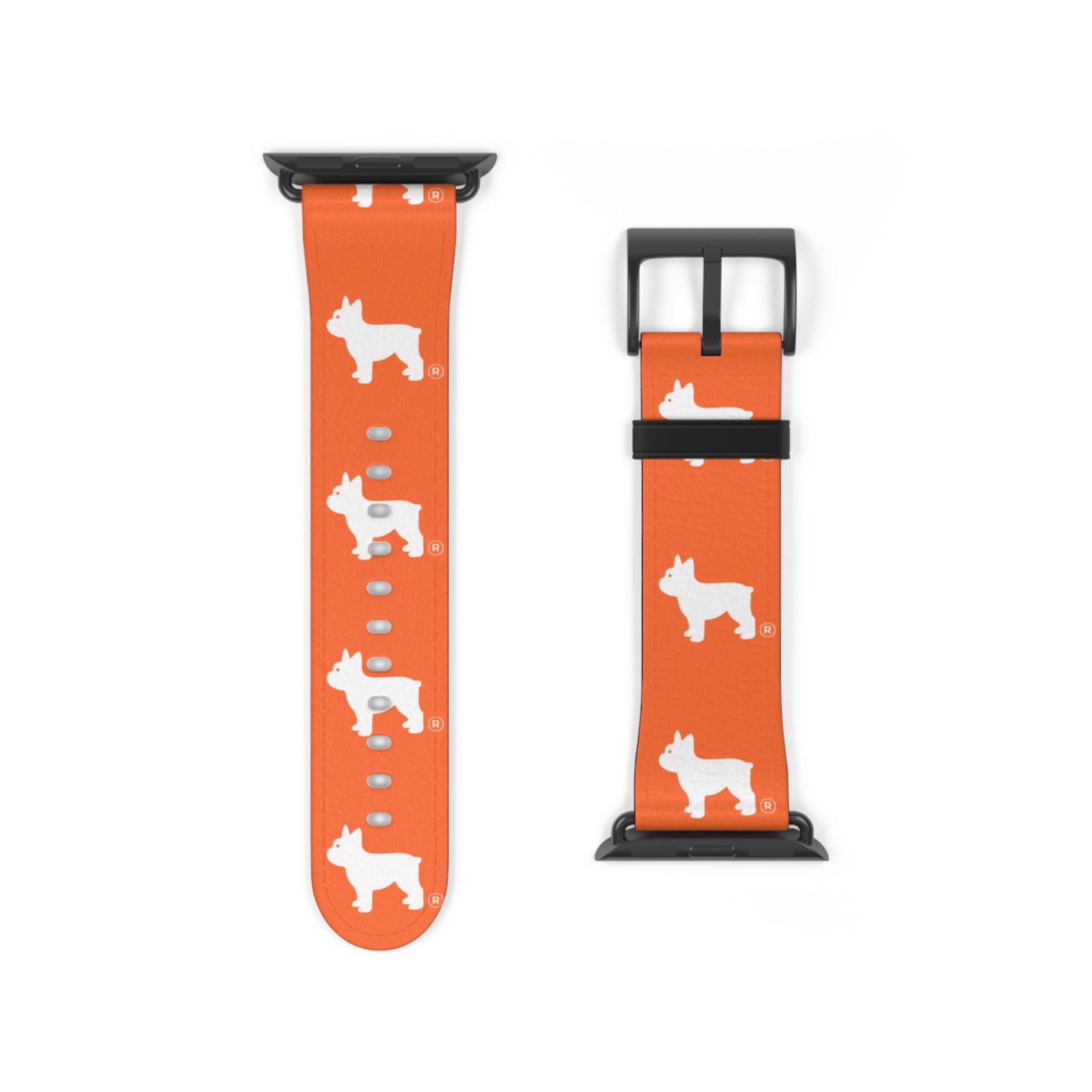 Orange w/ Luke Apple Watch Band