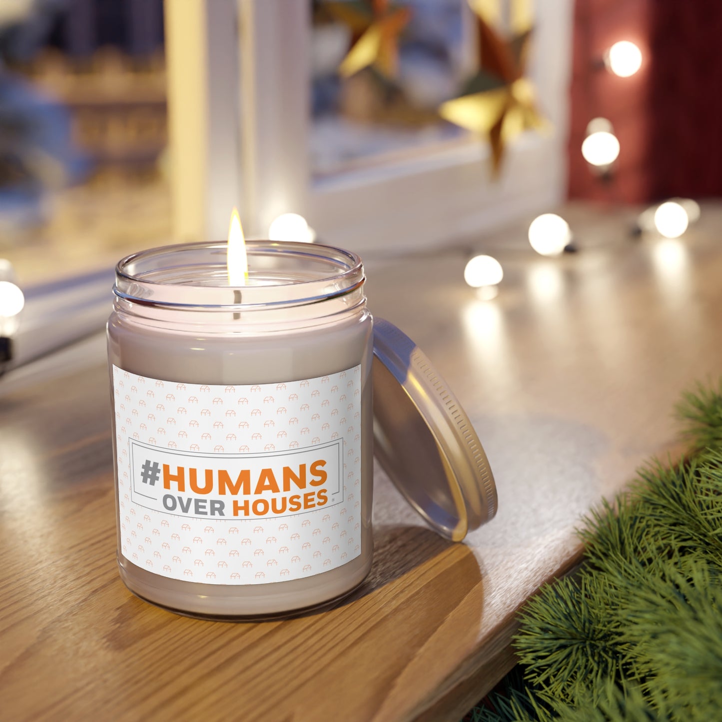Humans Over Houses Scented Candles, 9oz