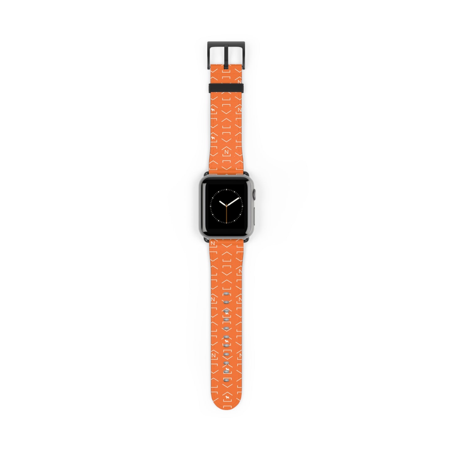 NextHome Orange Print Apple Watch Band