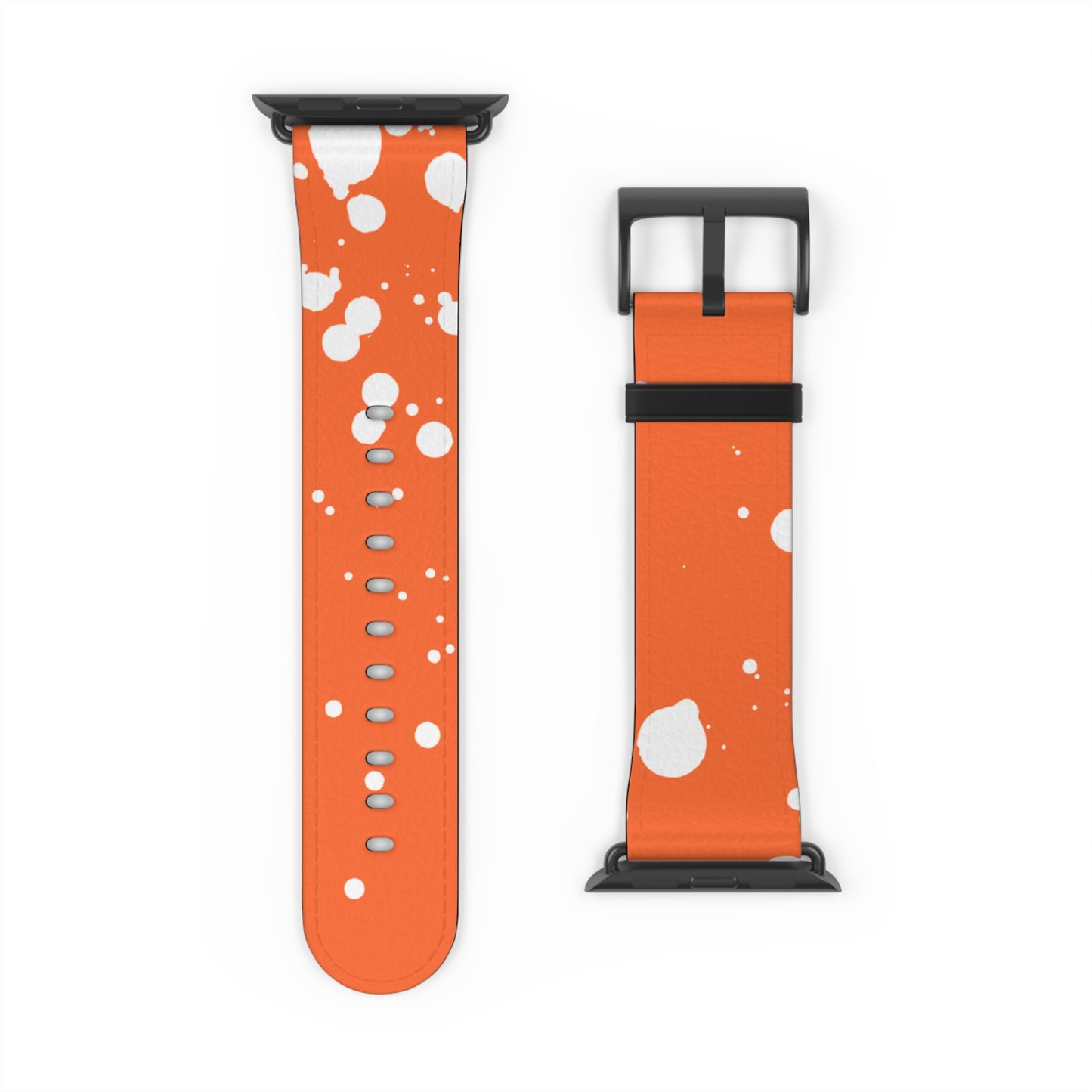 o21 W/ White Apple Watch Band