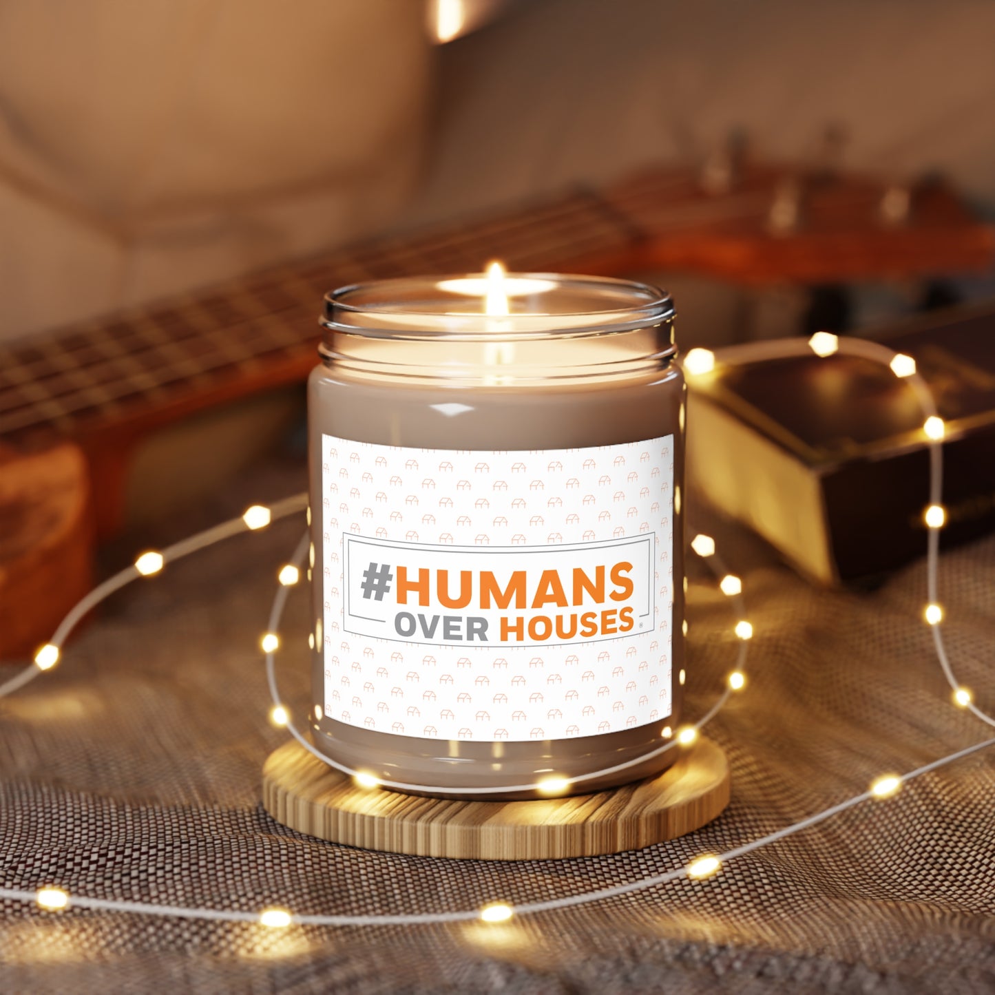 Humans Over Houses Scented Candles, 9oz
