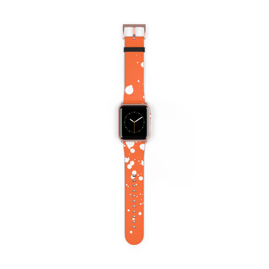 o21 W/ White Apple Watch Band