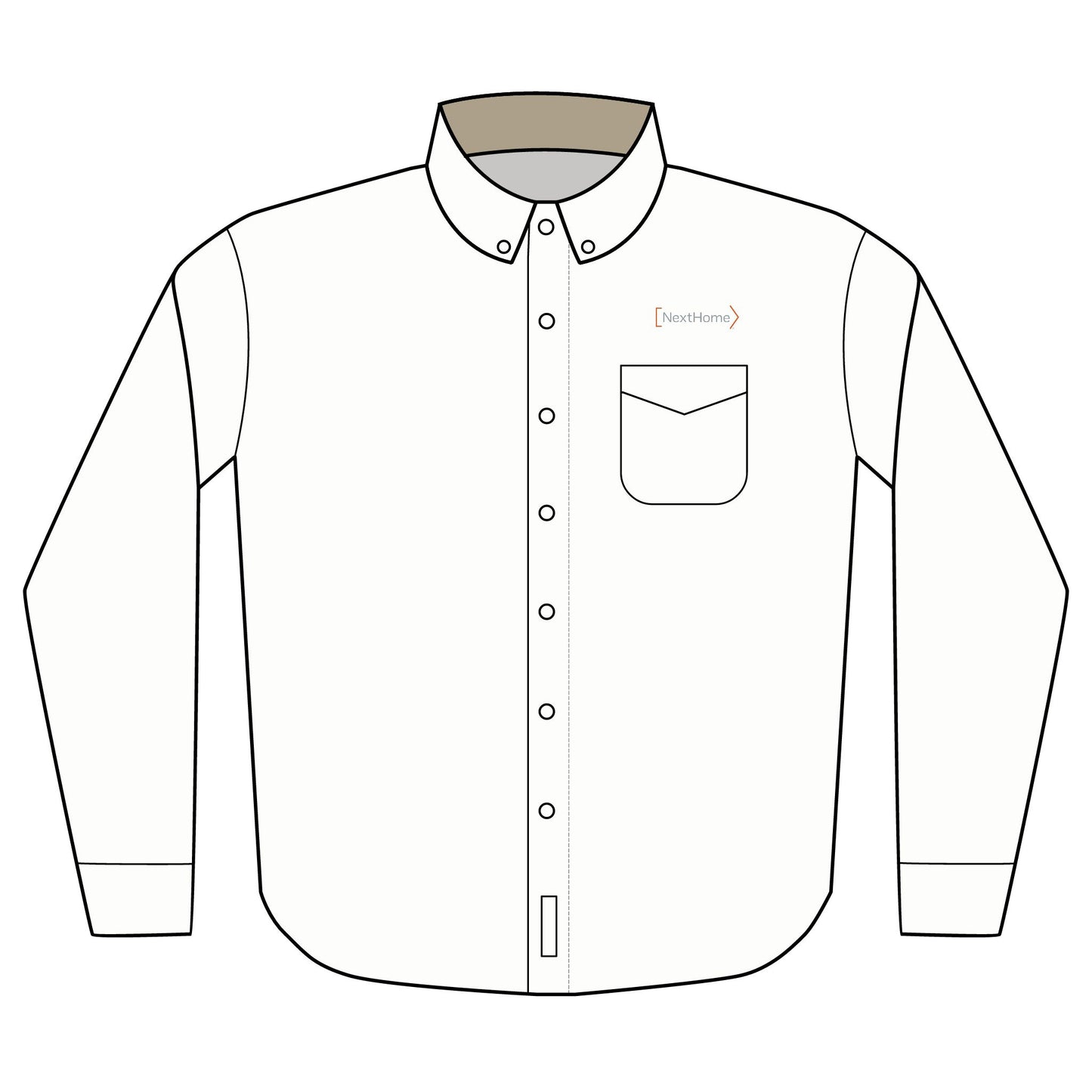 NextHome Port Authority® Unisex Long Sleeve Shirt (Embroidery)