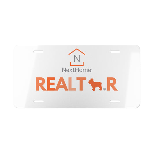 NextHome Realtor Vanity Plate