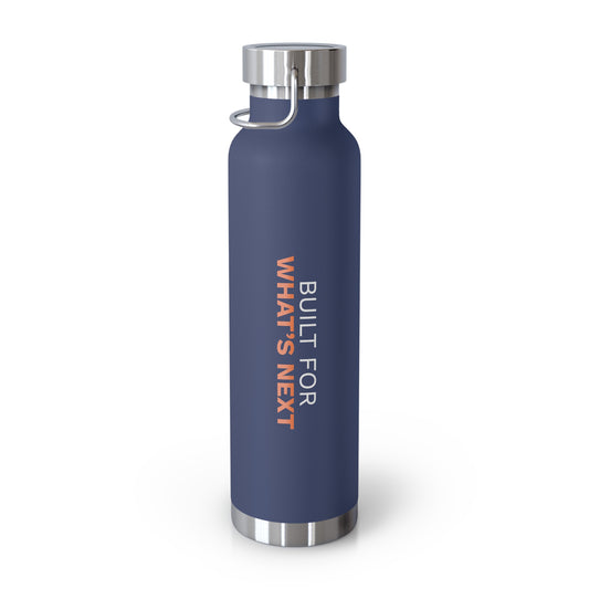 Built for What's Next Copper Vacuum Insulated Bottle, 22oz