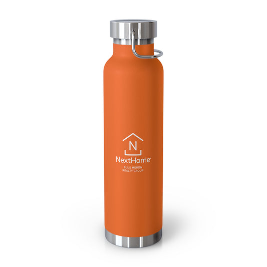 Blue Heron Realty Group Copper Vacuum Insulated Bottle, 22oz
