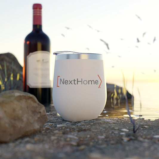 NextHome Copper Vacuum Insulated Wine Cup, 12oz