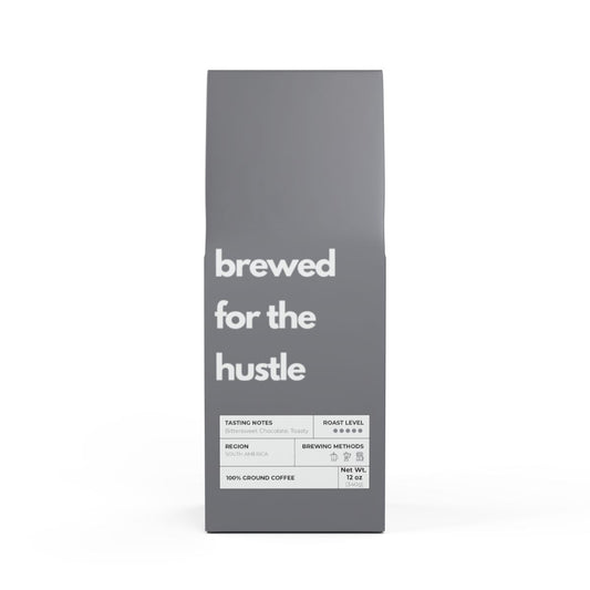 Brewed for the Hustle, Sell Bitterroot Coffee Blend (Dark French Roast)