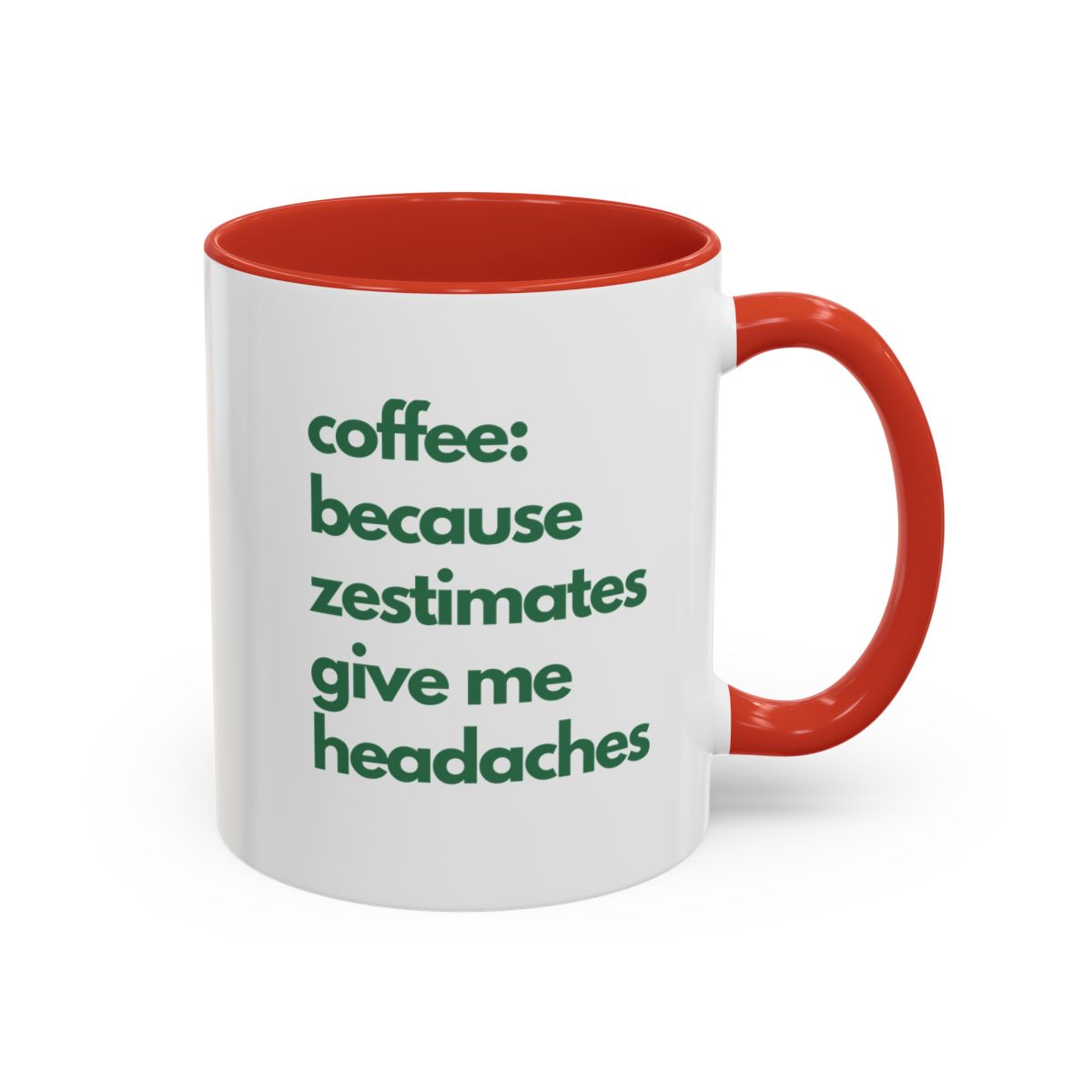 Coffee & Zestimates  Accent Coffee Mug (11oz)