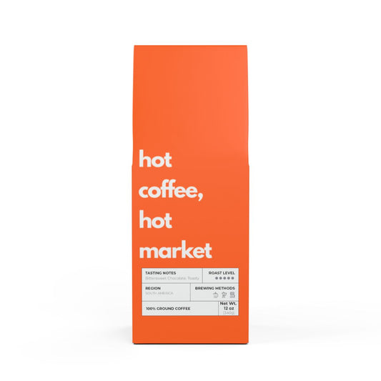 Hot Coffee Hot Market Sell Bitterroot Coffee Blend (Dark French Roast)