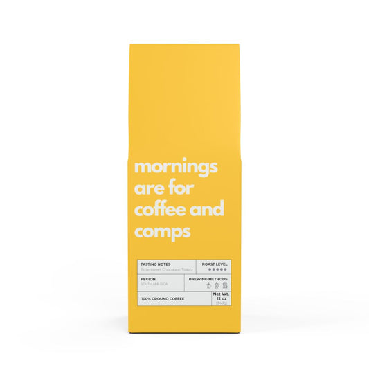 Mornings are for Coffee and Comps, Sell Bitterroot Coffee Blend (Dark French Roast)