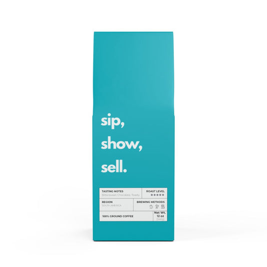 Sip, Show, Sell Bitterroot Coffee Blend (Dark French Roast)