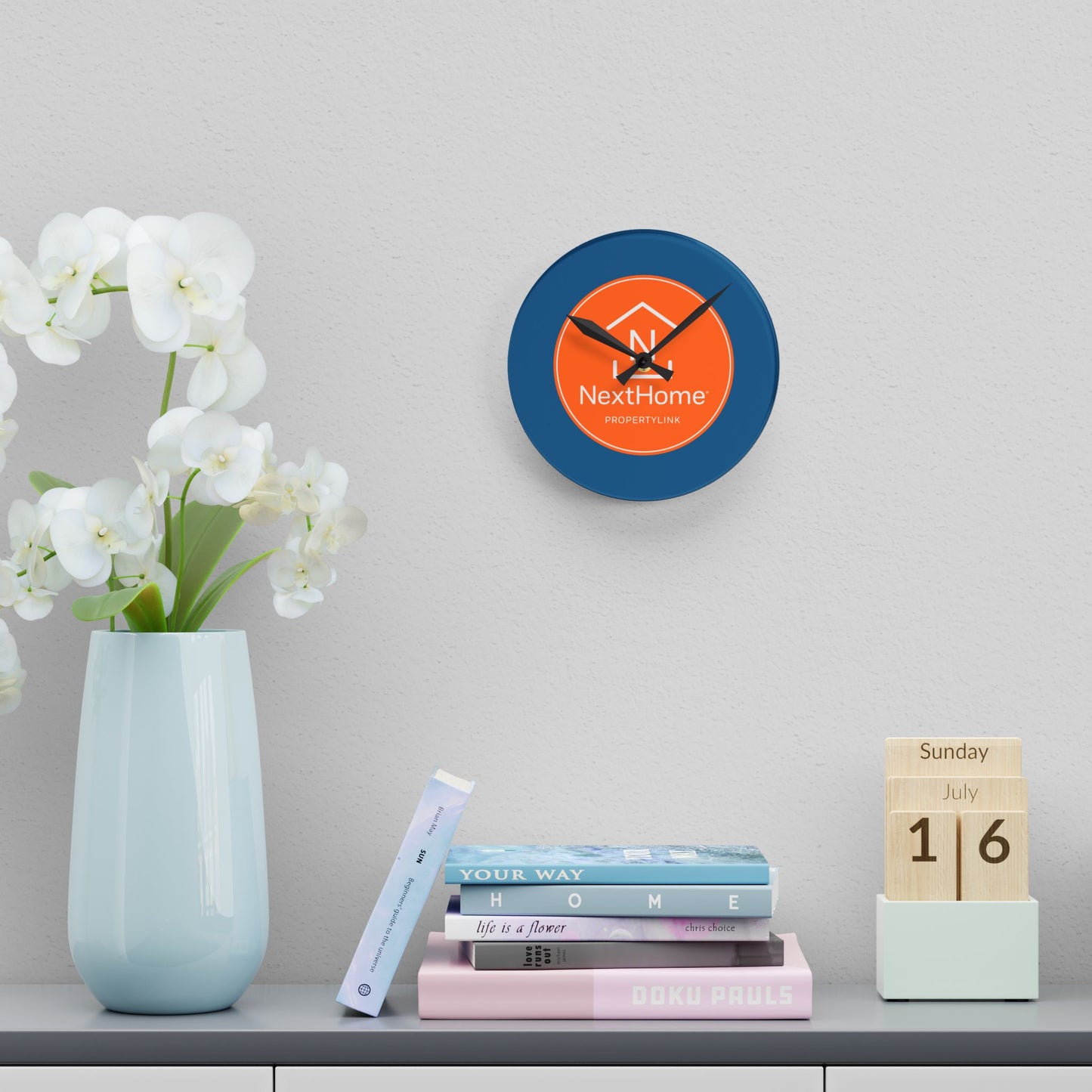 Property Link Acrylic Wall Clock