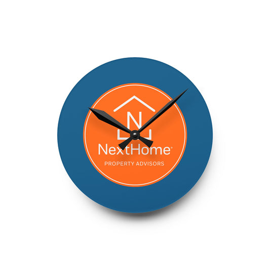 Property Advisors Acrylic Wall Clock