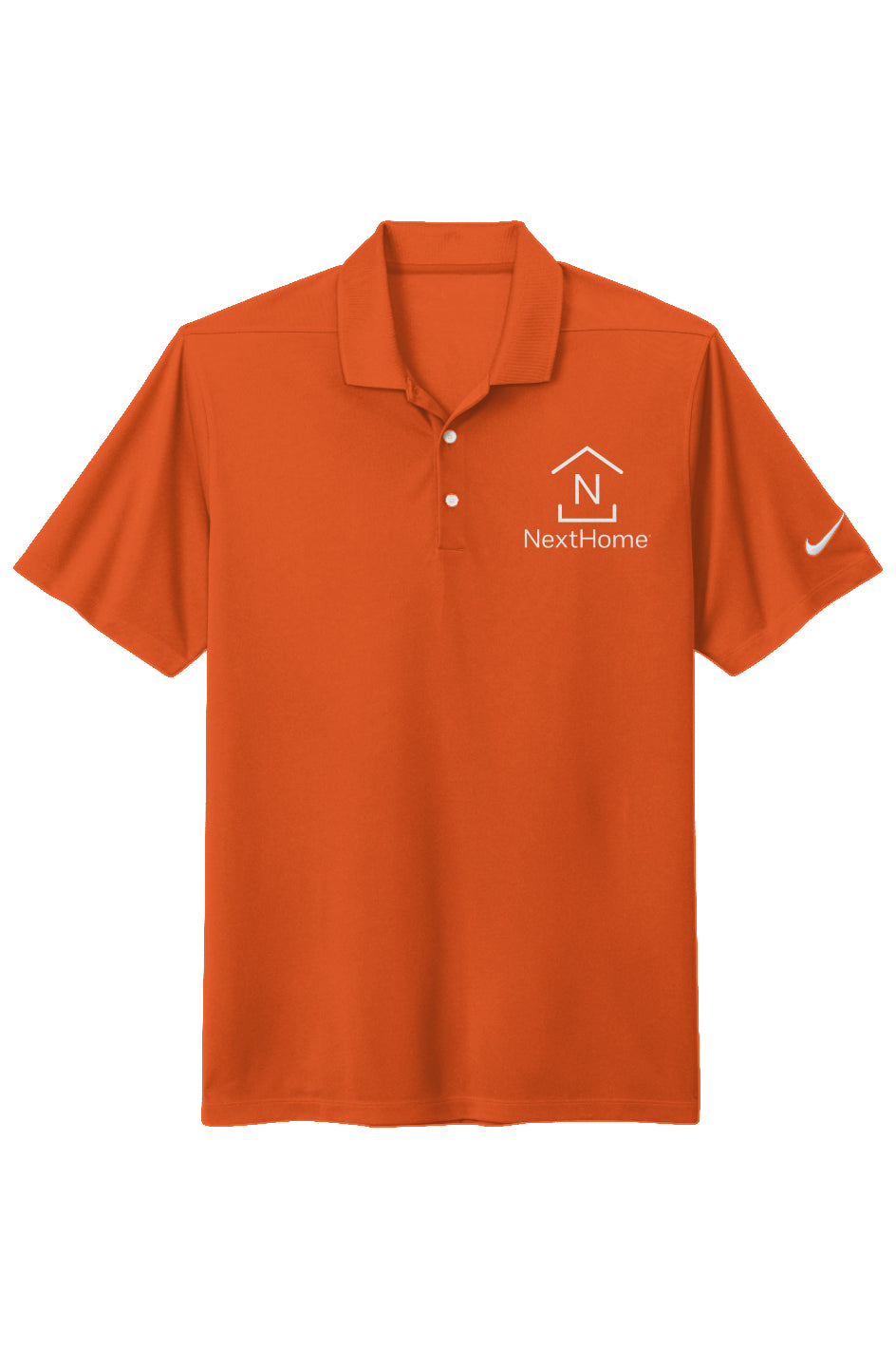 Orange NextHome Nike Dri-FIT Micro Pique 2.0 Polo