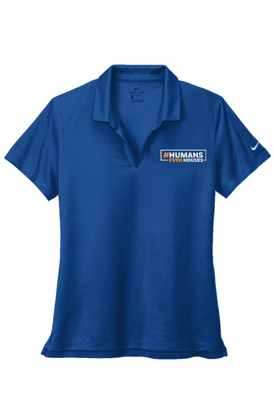 Humans Over Houses Nike Ladies Dri-FIT Micro Pique 2.0 Polo