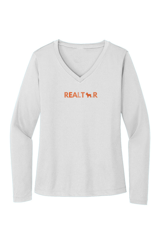 Realtor Sport-Tek Ladies Long Sleeve Tee
