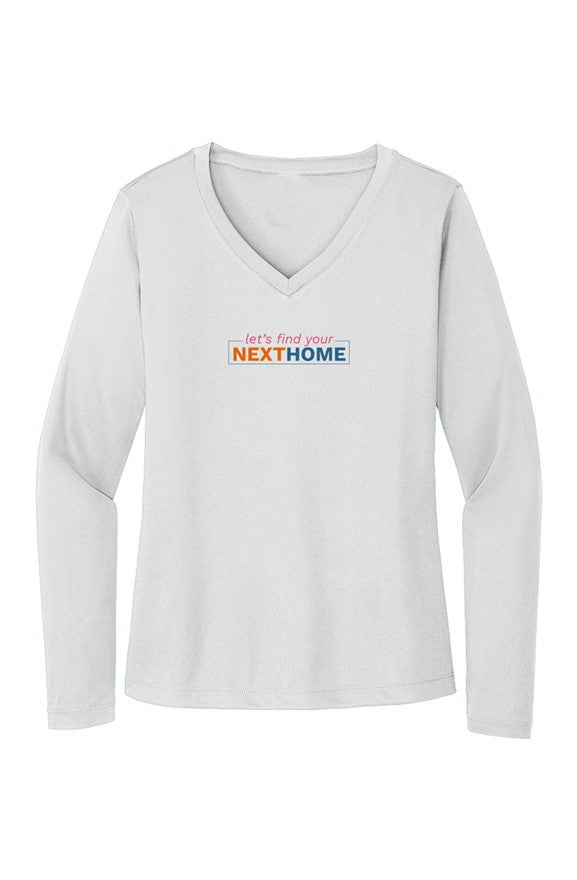 Pink Let&amp;#39;s Find Your NextHome Sport-Tek Ladies Lon