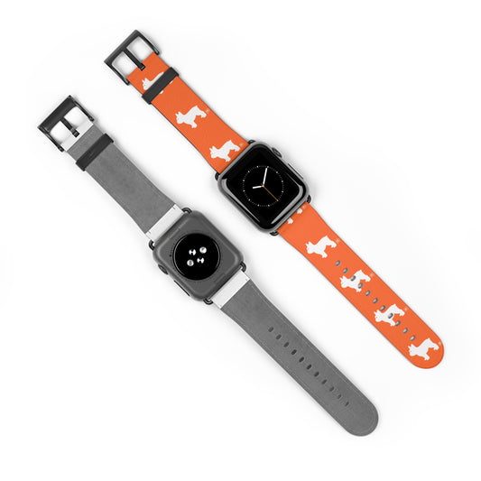 Orange w/ Luke Apple Watch Band