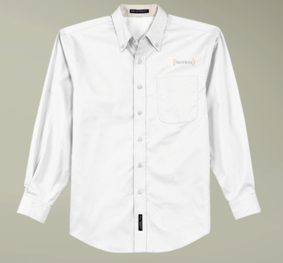 NextHome Port Authority® Unisex Long Sleeve Shirt (Embroidery)