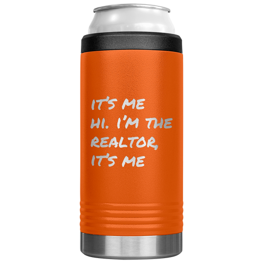 Hi_Its_Me_Slim_Can_Cooler_12oz_Koozie_Main_Orange_Mockup.png