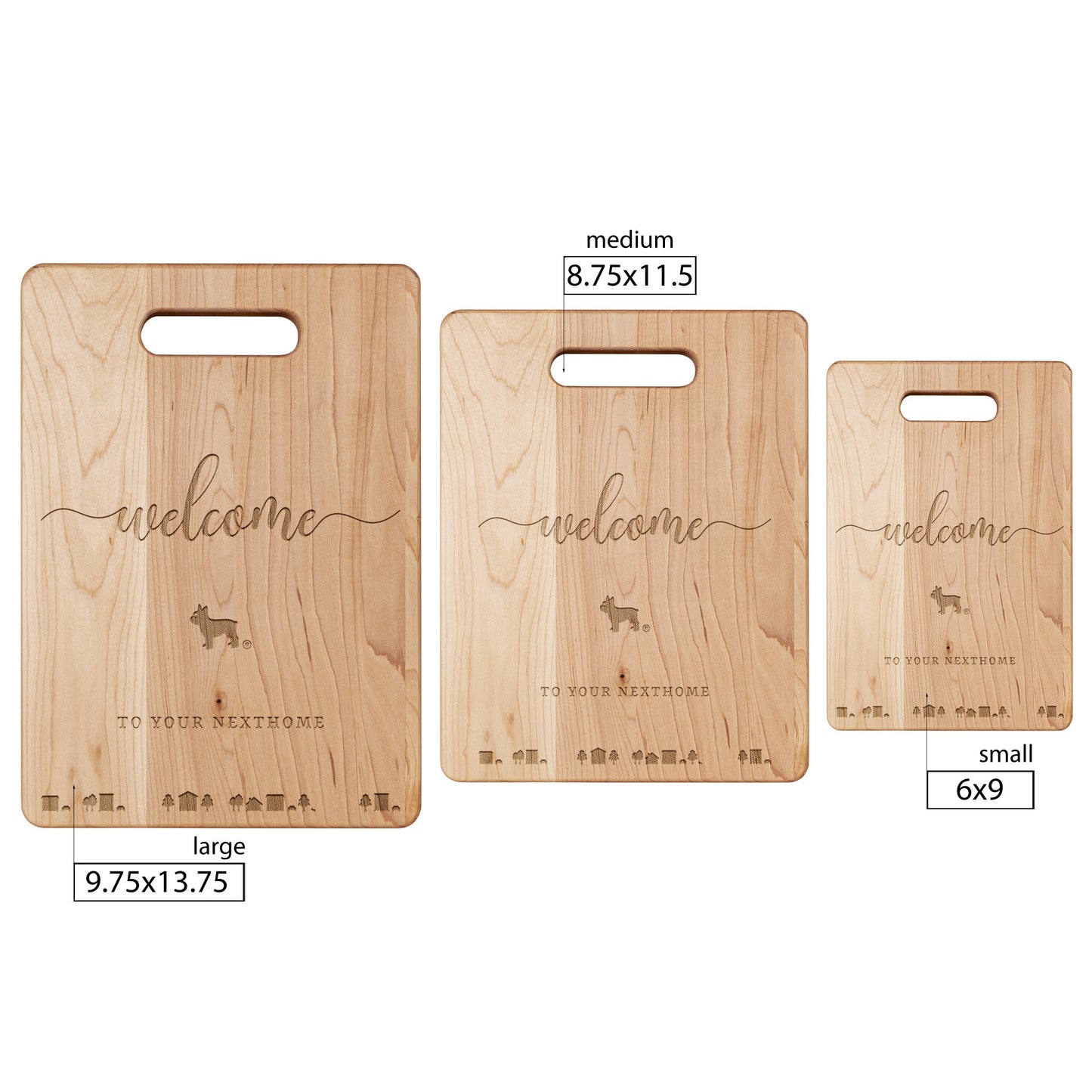 Maple Cutting Board Welcome to your NextHome