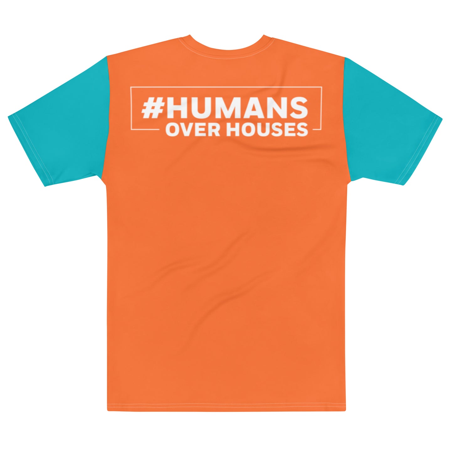 Luke #HumansOverHouses Men's t-shirt