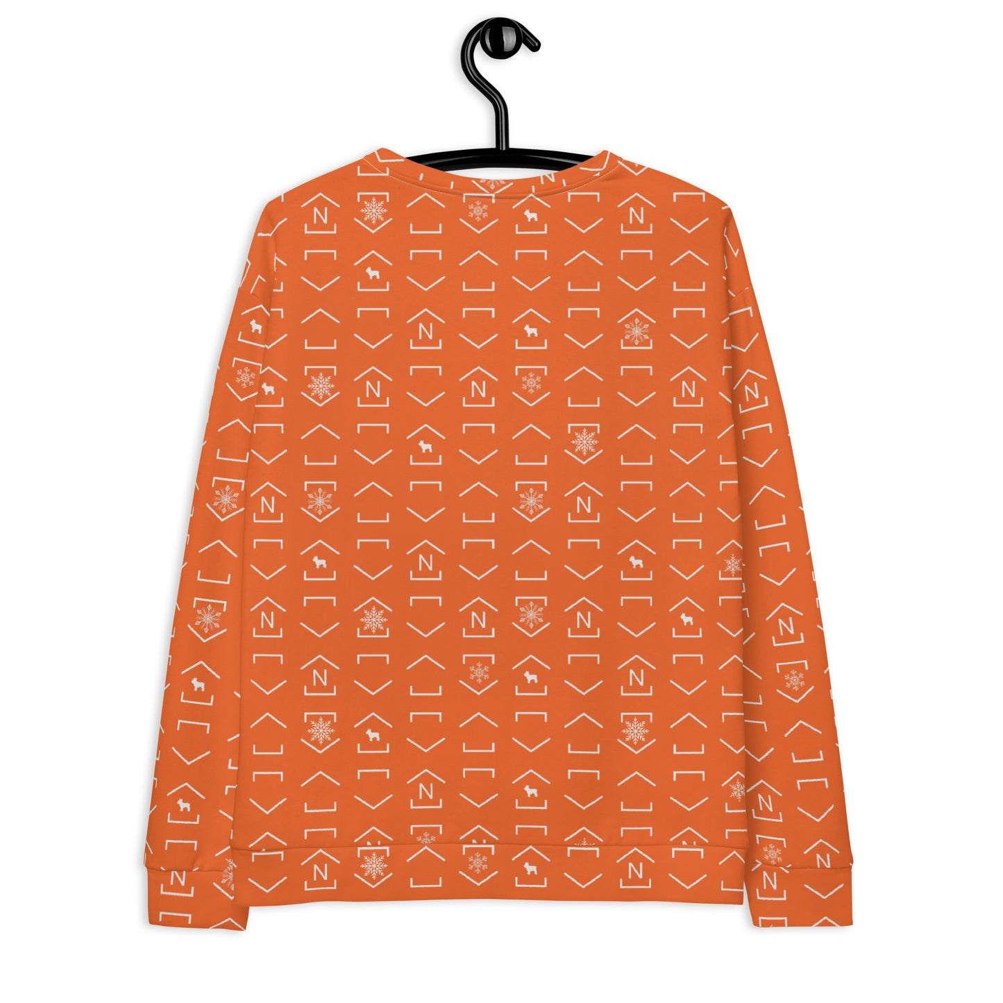 Orange Christmas Unisex Sweatshirt