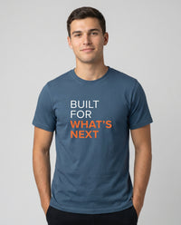 Built for What's Next Tee on model
