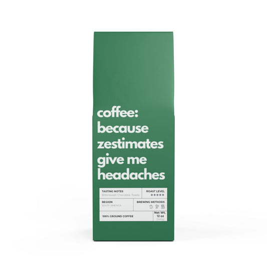 Coffee Because Zestimates Bitterroot Coffee Blend (Dark French Roast)