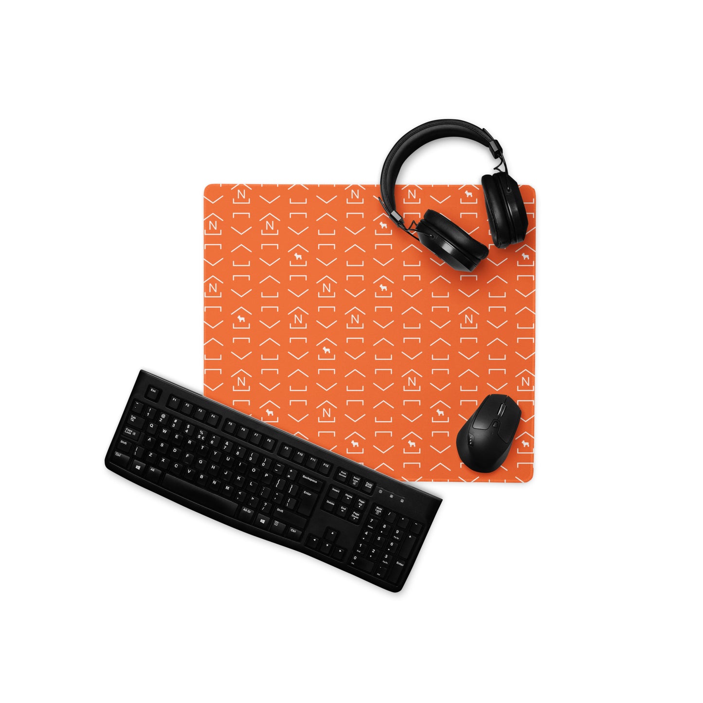 NextHome Orange Print Mousepad