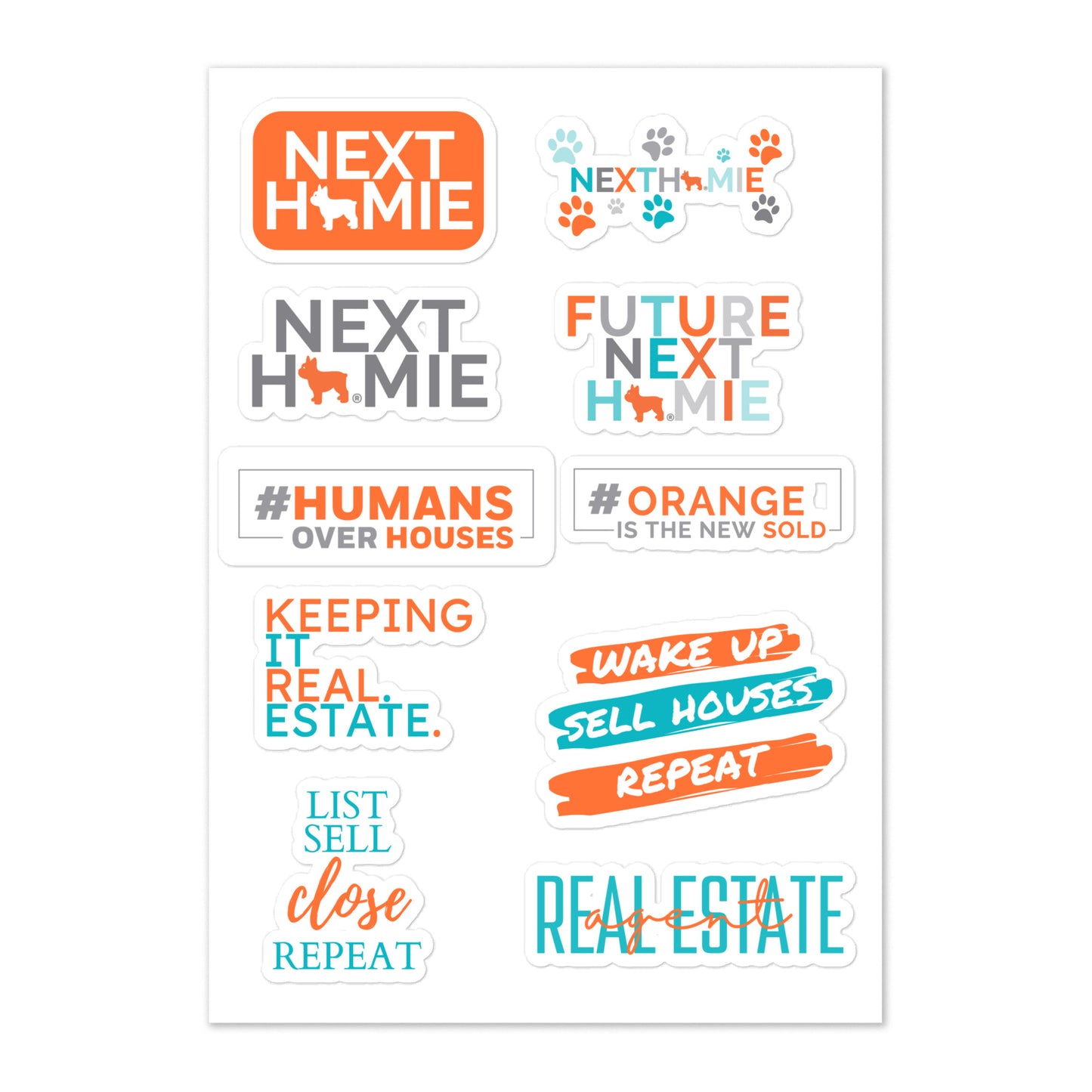 NextHomie Sticker sheet