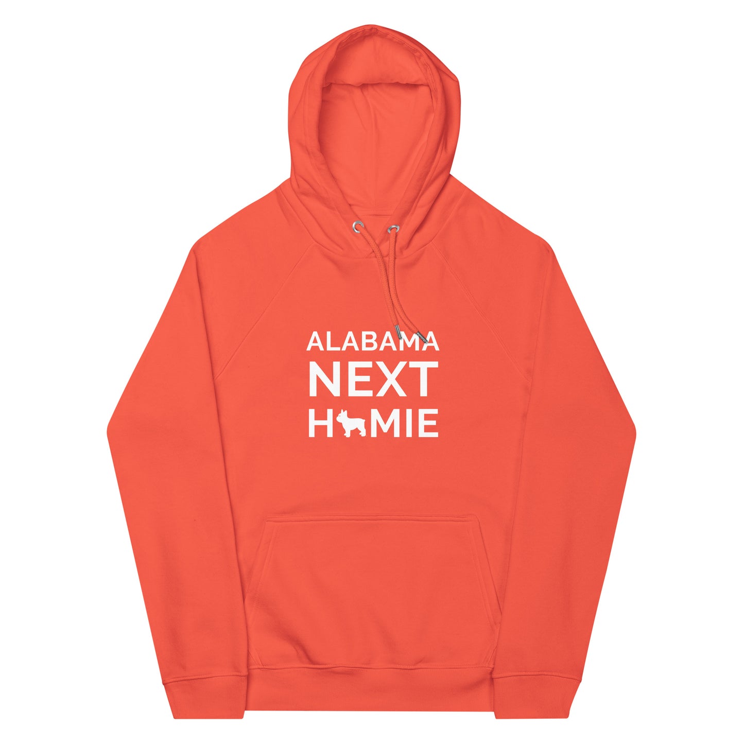 Alabama NextHomie Unisex eco raglan hoodie