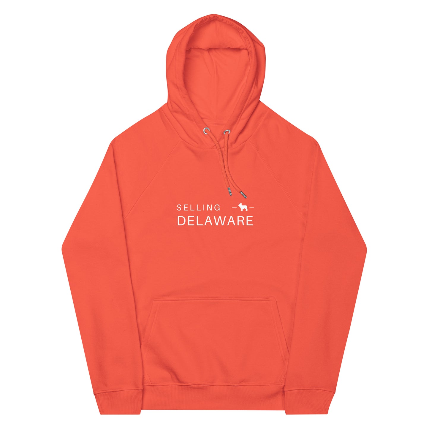 Selling Delaware Unisex eco raglan hoodie