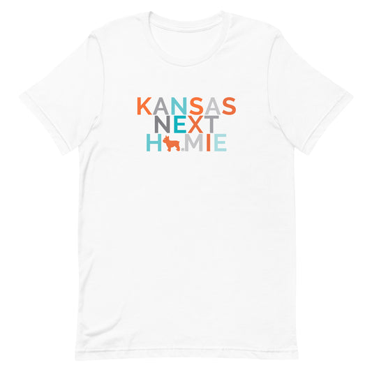Kansas NextHomie Unisex t-shirt