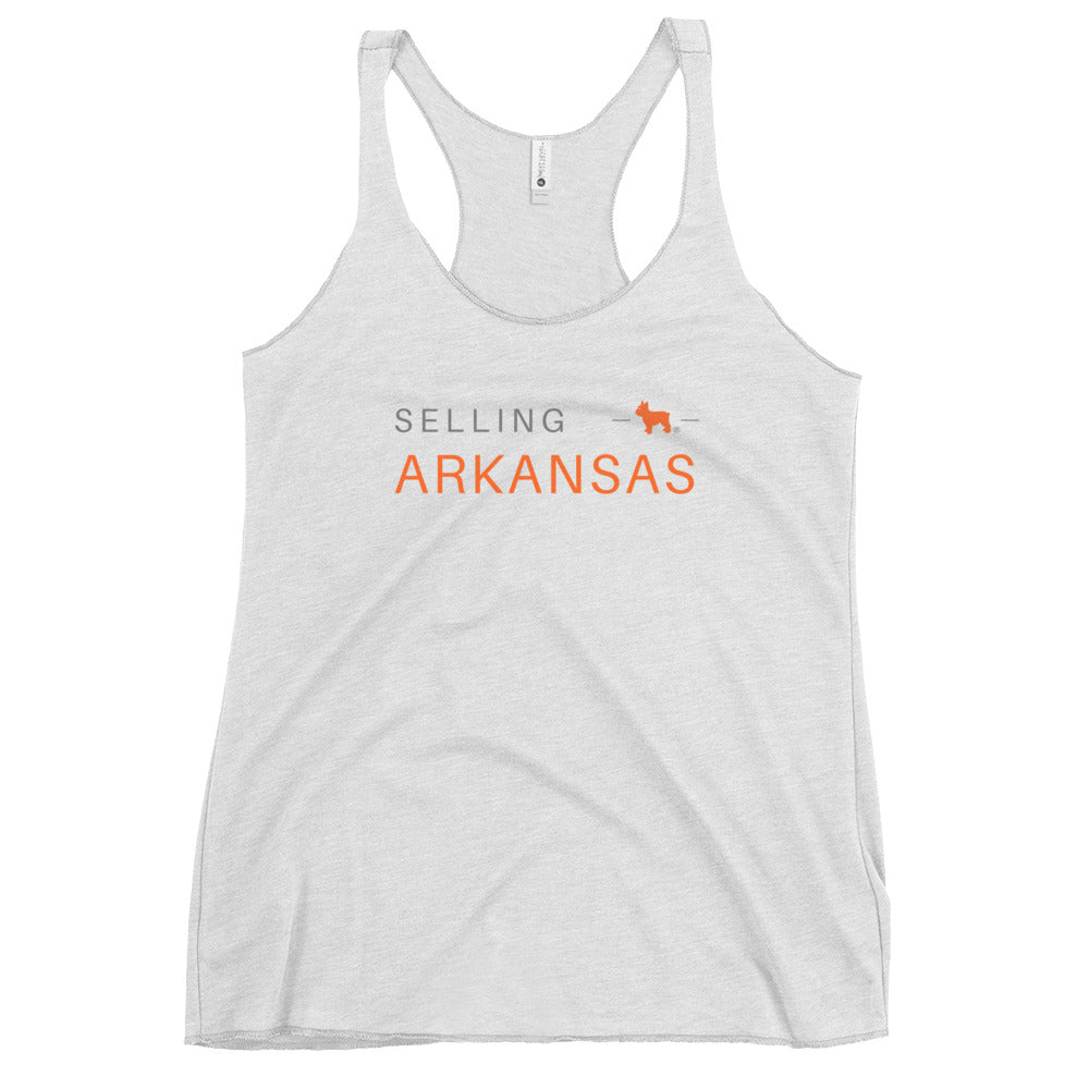 Selling Arkansas Women's Racerback Tank